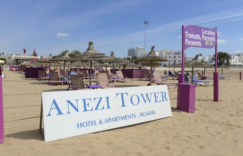 Anezi Tower Hotel Agadir Exterior photo